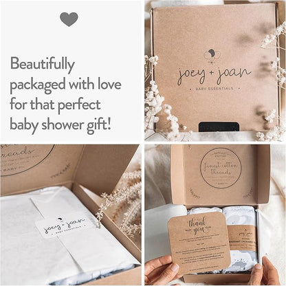 Bassinet Fitted Sheets Compatible with 4moms Breeze Plus Bassinet Model 1045 – Snuggly Soft 100% Jersey Cotton – Cream + Brown – 2 Pack – Not for Old Models