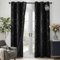 Deconovo 100% Blackout Living Room Curtains 63 Inches Long, Thermal Insulated by Deconovo