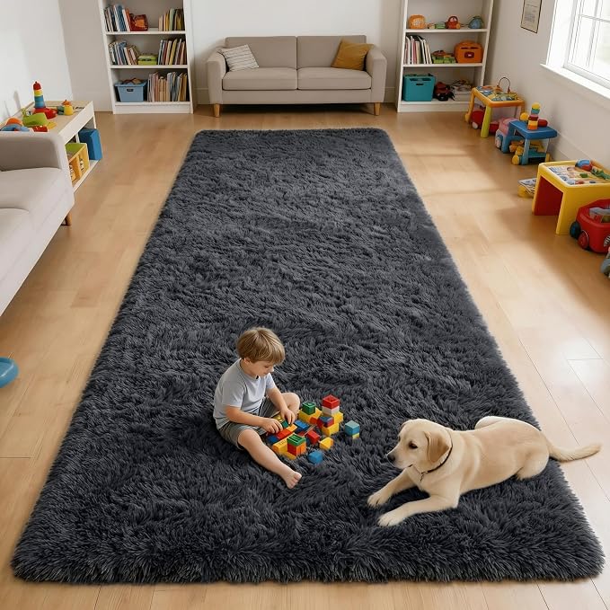 OLANLY 6x11 Machine Washable Large Area Rugs by OLANLY