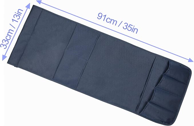 5 Pockets Remote Control Holder, Magazine Rack, Space Saver Organizer, Draped - Image 2