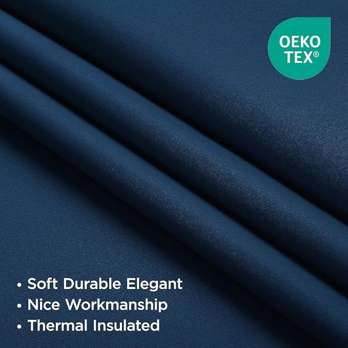 Joydeco 90 Inch Blackout Curtains - Image 4