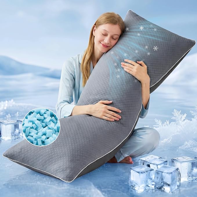 YZ HOME Cooling Body Pillow for Adults- Pillow Insert by YZHOME