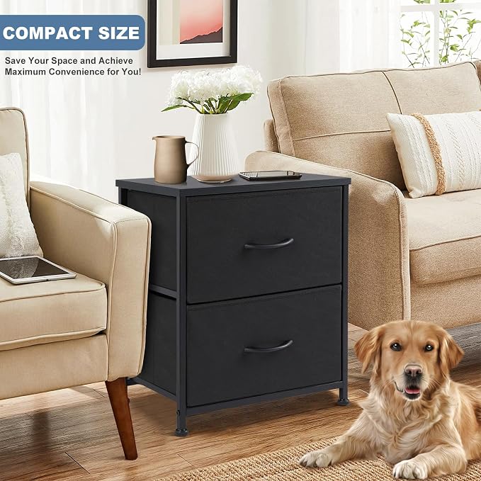 DUMOS Night Stand Small Dresser - Image 2