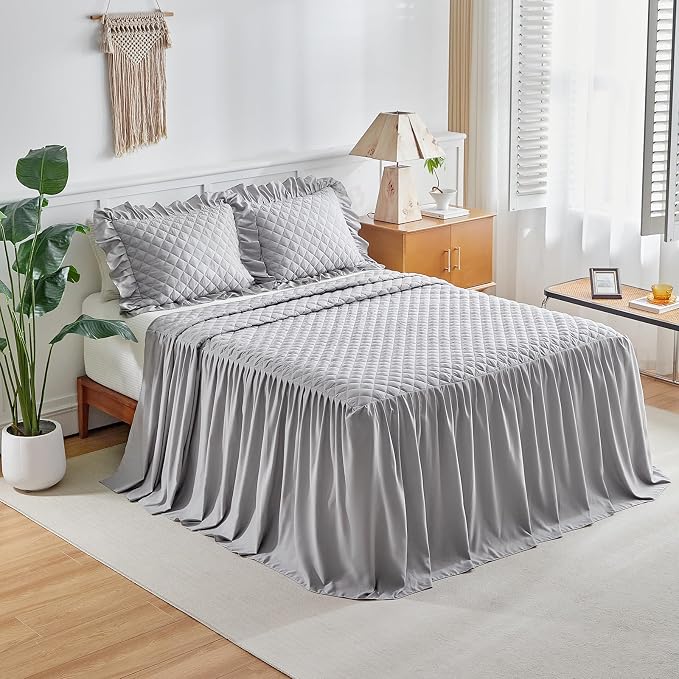 Ruffle Skirt Bedspread Set - Image 4