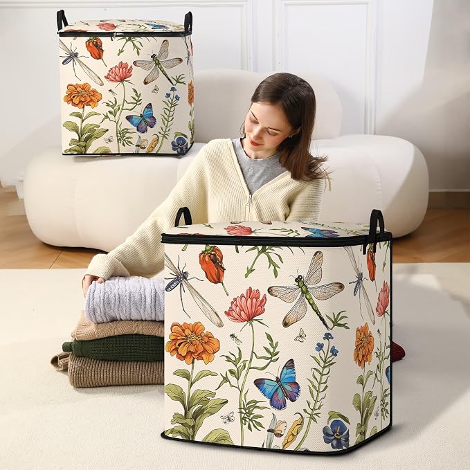 2pcs storage bags for bedding, blanket organizer - Image 5