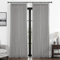 Memory Trained Pinch Pleated 90 Inch Curtains by PleatedDrapes