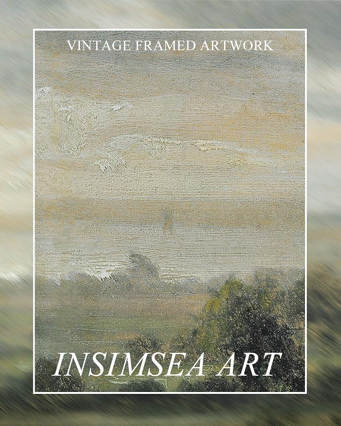 InSimSea Extra Large Framed Vintage Wall Art, Living Room Country Farmhouse - Image 7