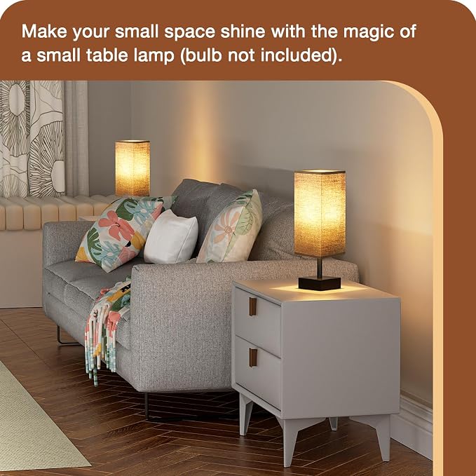aooshine Small Bedside Table Lamp - Image 4