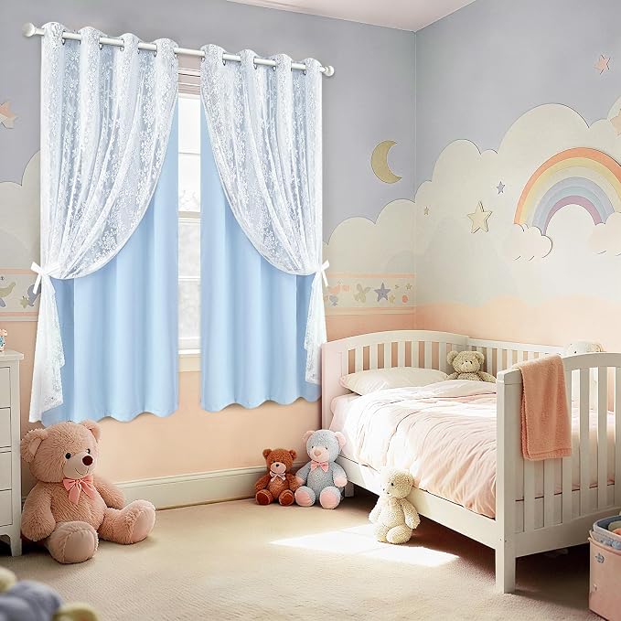 Yinhua Double Layer Blackout Curtains - Image 8