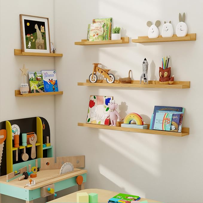 Picture Ledge Shelf, Floating Shelves - Image 6