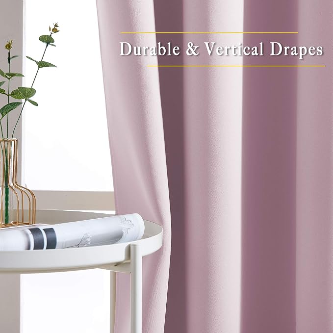 NICETOWN Blackout Curtains for Girls Room - Image 3