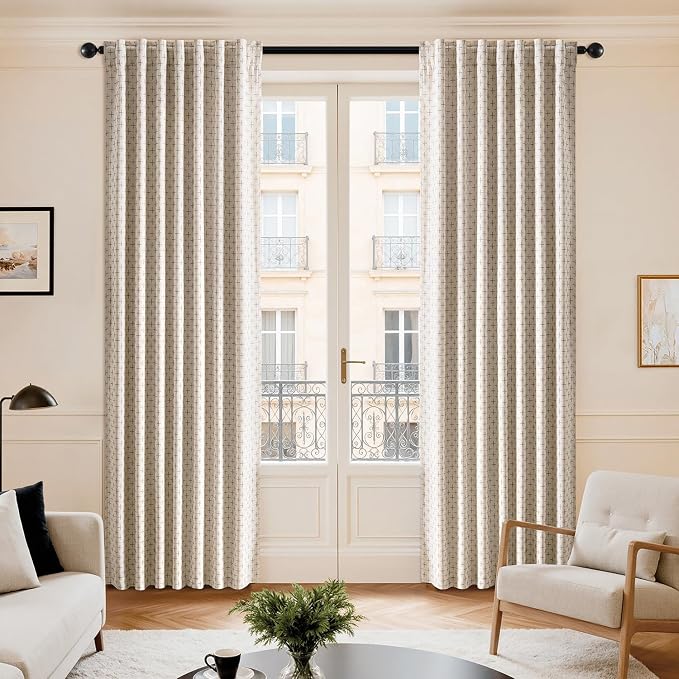 MIULEE 100% Blackout Decorative Linen Curtains - Image 5