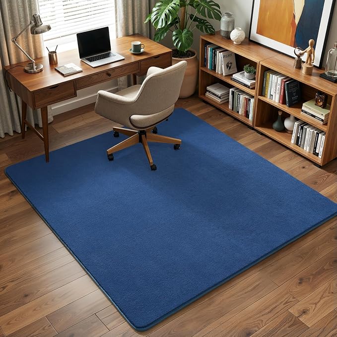 4x4 Square Area Rugs for Bedroom Living Room, Modern Non Slip Minimalist Carpet - Image 7