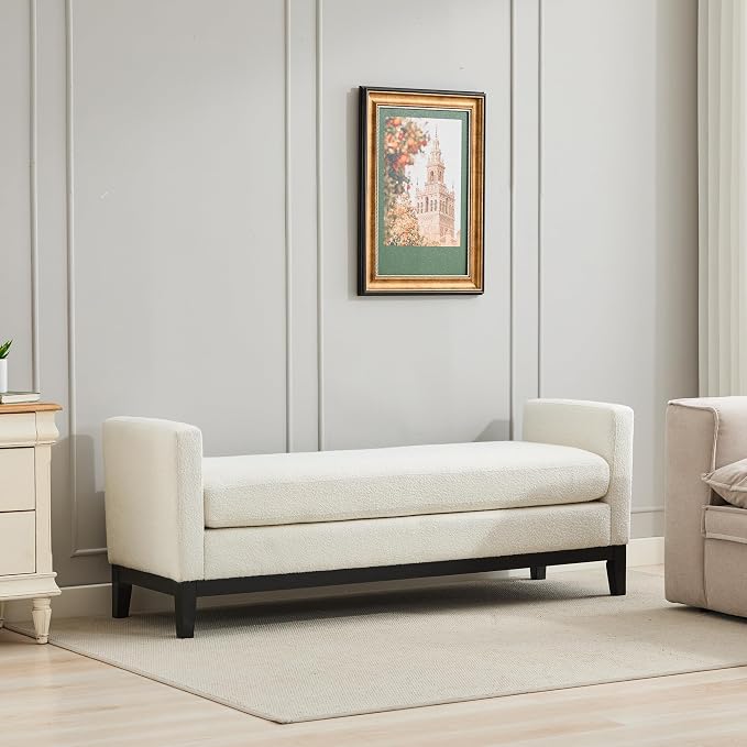 66.34" Upholstered End of Bed Bench - Image 5