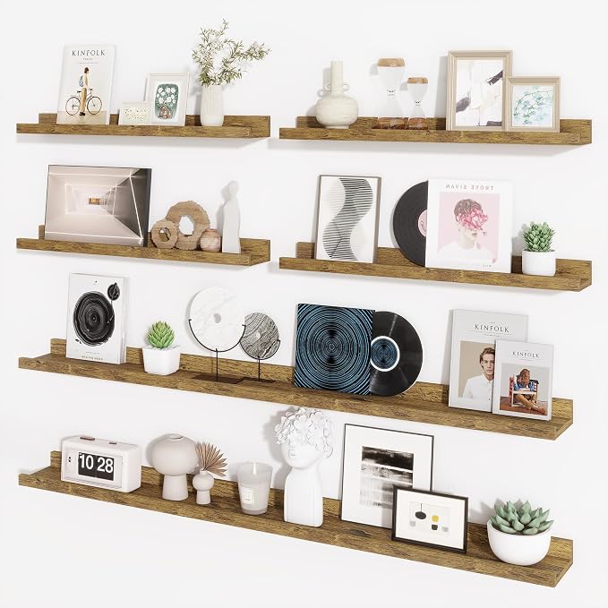 Picture Ledge Shelf, Floating Shelves by Axeman