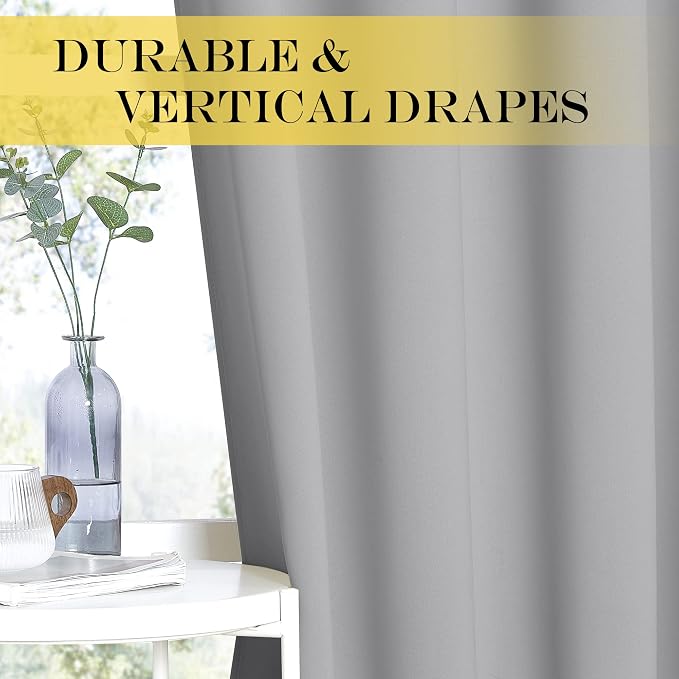 NICETOWN Extra Long Blackout Curtain Drape - Image 5