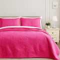 Exclusivo Mezcla 3-Piece King Quilt Bedding Set, Soft Microfiber Bedspreads | by ExclusivoMezcla
