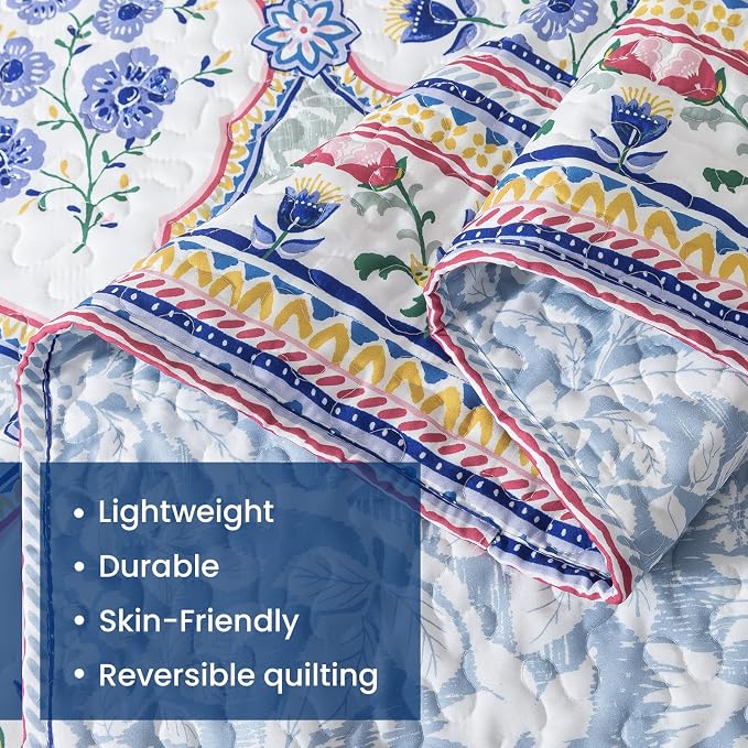 Etwel Lightweight King Size Quilt Set - Image 4