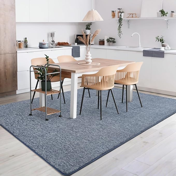 7x10 Area Rugs for Living Room Non Slip Dorm Bedroom Rug, Minimalist Washable - Image 7