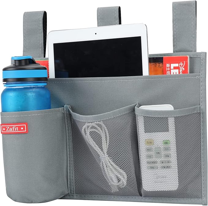 Zafit Hanging Bedside Caddy, Bedside Storage Organizer by ZAFIT