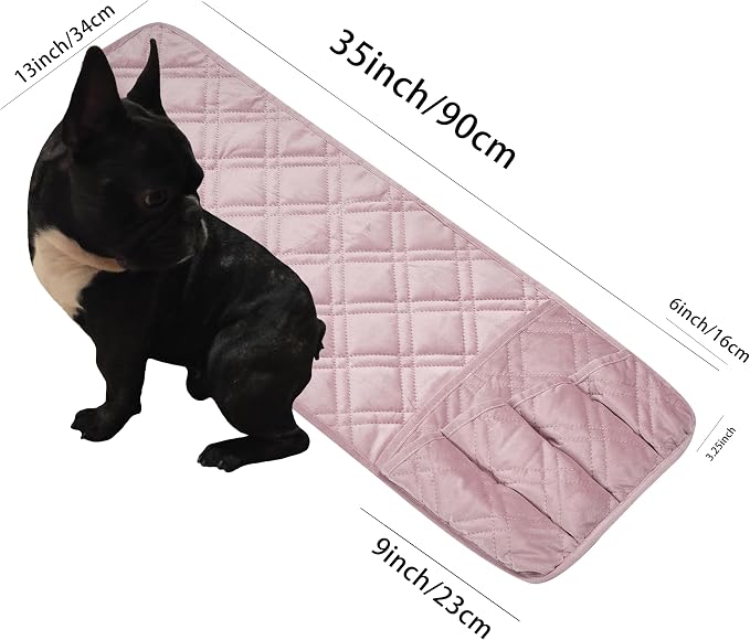 Brilliant Sunshine Silver Pink Velvet Velvet Couch Armrest Cover, Armrest - Image 2