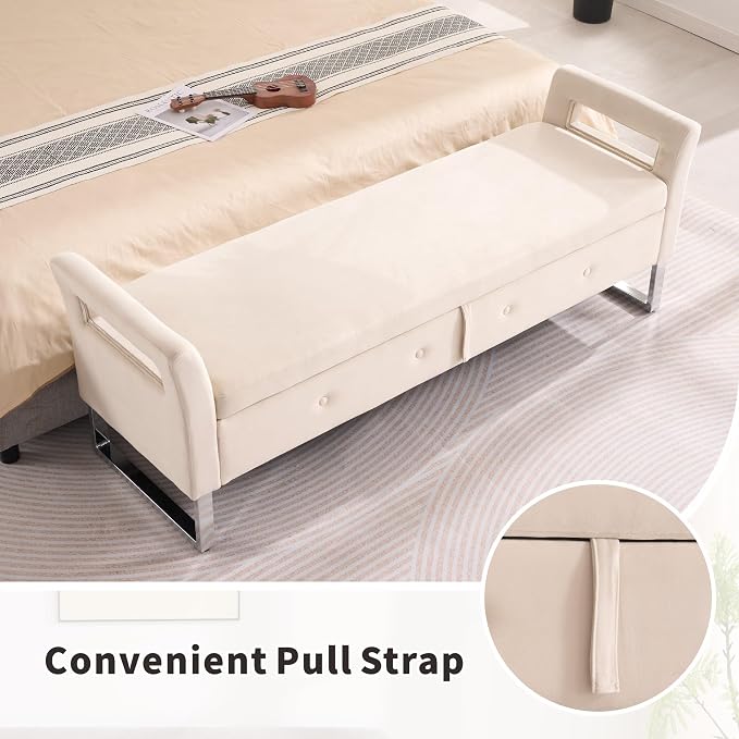 Chifee & Vingol Storage Bench - Image 5