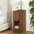 weselon Narrow Nightstand, Mid-Century Modern Bedside Table by WelcometoFurnitureSalon