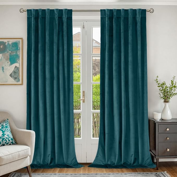 BGment Velvet Blackout Curtains by BGment