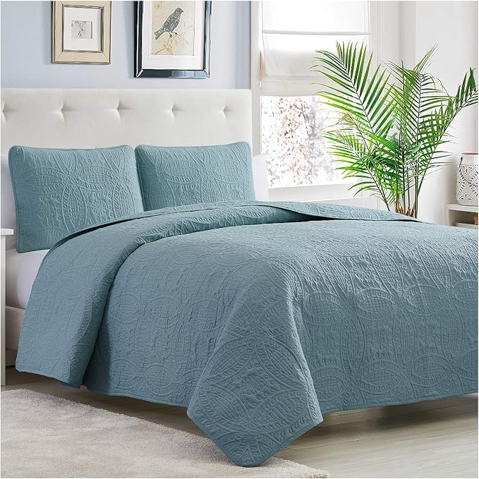 Mellanni King Bedspread Coverlet Set - Image 4