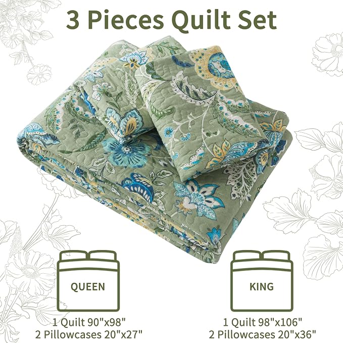 VAPUTAR King Quilt Bedding Set - Image 6