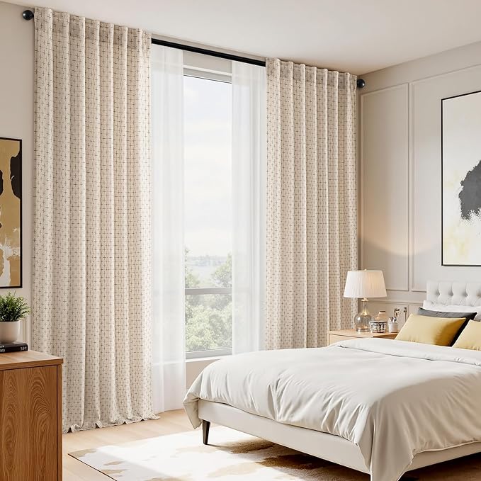 MIULEE 100% Blackout Decorative Linen Curtains - Image 6