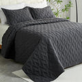 Cmfshape Diamond Embroidery Quilt Set, 3 Pieces King Quilt Bedding Set by cmfshape-quiltset