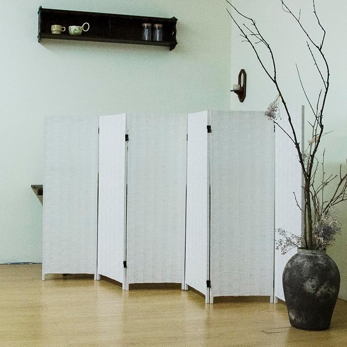 6 Panel Short Room Divider Screen - Image 2