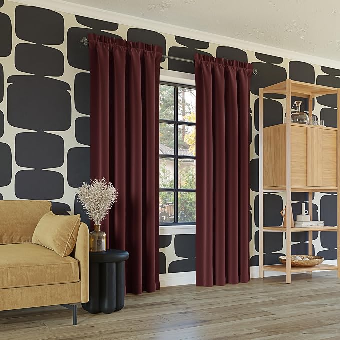 Sun Zero Oslo Theater Grade Extreme Total Blackout Rod Pocket Curtain Panel - Image 6