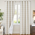 Linen Blackout Curtains by Lajode
