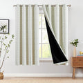 jinchan Boho Blackout Curtains 63 Inch Length by JINCHAN