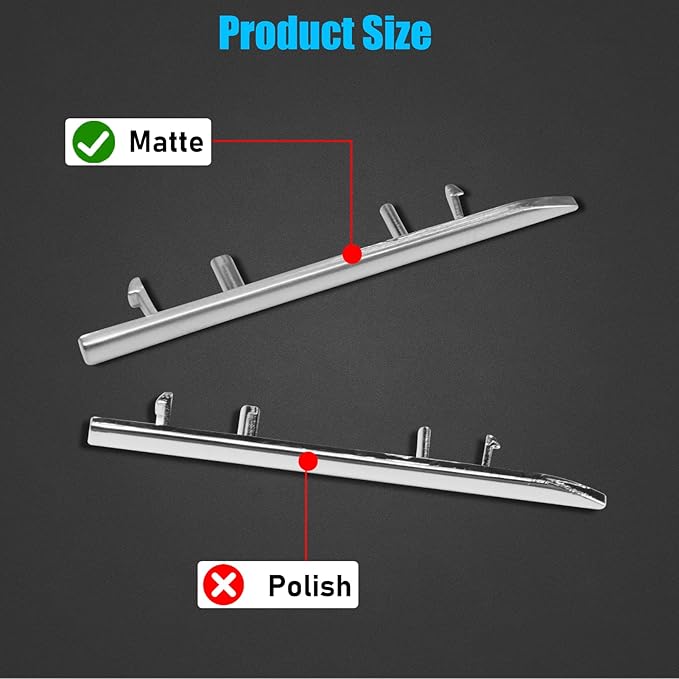 Jaronx Compatible with Mercedes Benz AC Button Trim E Class W212, Temperature Climate Control Button Sliver Chrome Trim for E Class W212 E63 AMG E250 E350 E400 E550 2010-2017(Matte)