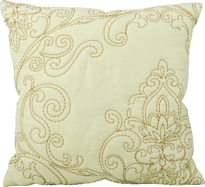 Home Soft Things Damask 4 Piece Bedspread Set, Scalloped Edge Reversible - Image 5