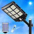 JAYNLT 3000W Solar Street Lights Outdoor,6500K 298000LM Highest Lumen Solar Parking Lot Lights,Waterproof Duks to Dawn Solar Flood Security Lights Motion Sensor for Yards, Driveways