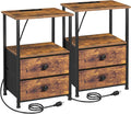 Night Stand, Nightstands Set of 2 by LOAKEKEL
