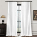 QJmydeco 100% Blackout Elegant Curtains 95 Inch 2 Panel Set by QJMYDECO