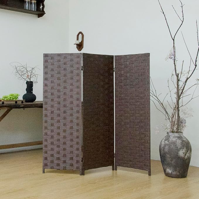 3 Panel Short Room Divider Screen - Image 3