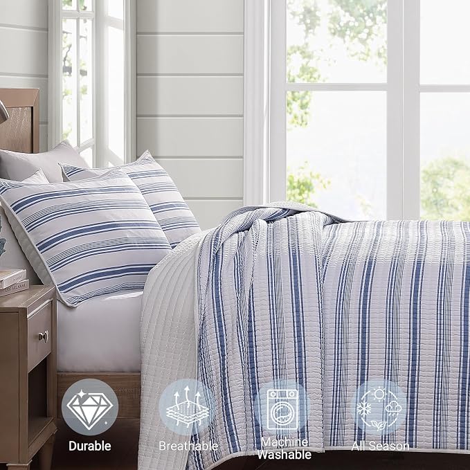 King Quilt-Lightweight Bedspread Quilt King Size Quilt Bedding Set | Soft - Image 3