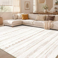 Nakagishi Boho 5x8 Area Rug Living Room Rugs Machine Washable Brown | Soft by NakagishiAreaRug