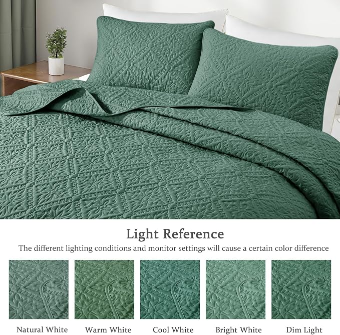 Exclusivo Mezcla Twin Quilt Set, All Season Bedding - Image 3