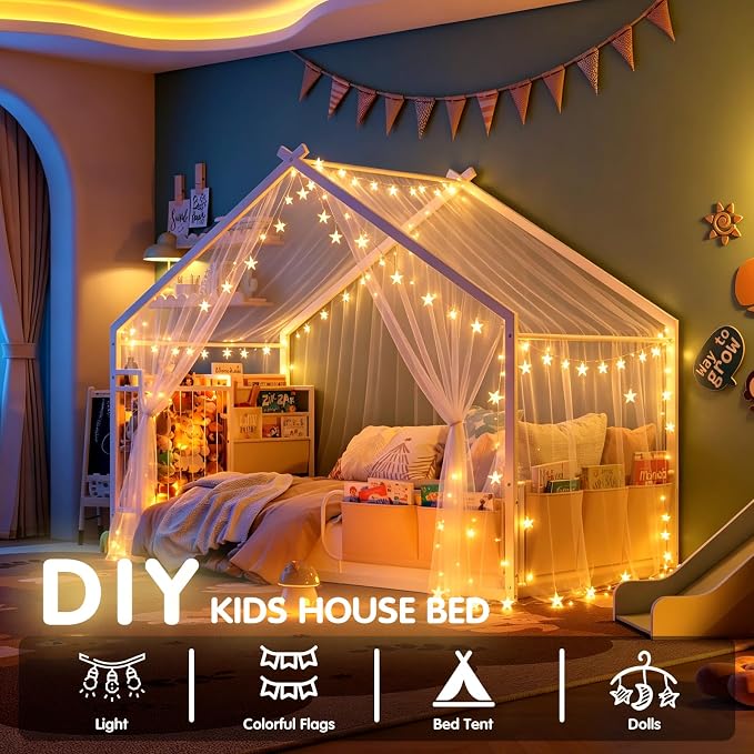 Timy Twin Montessori House Bed - Image 6