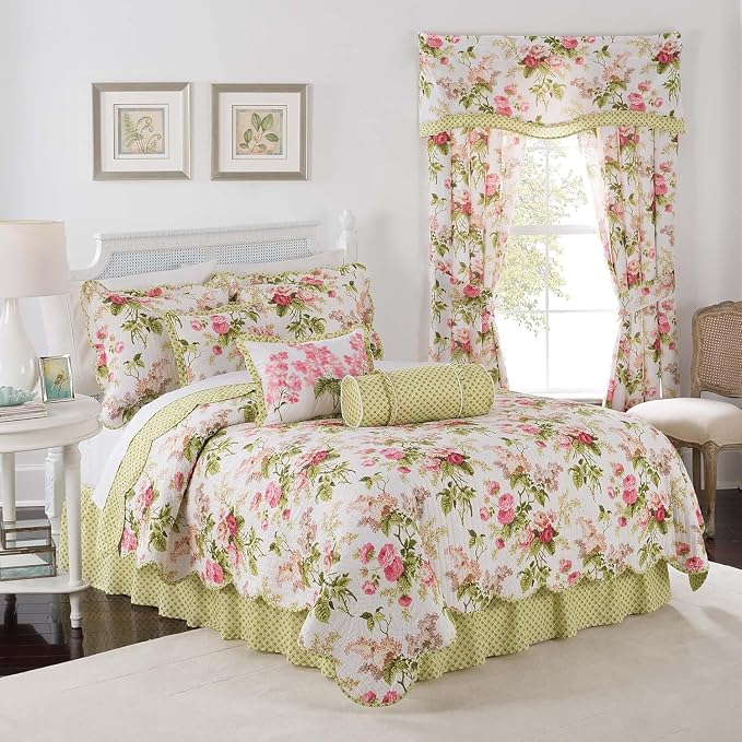 Waverly Emma’s Garden 4-Piece Quilt Set – King by Waverly