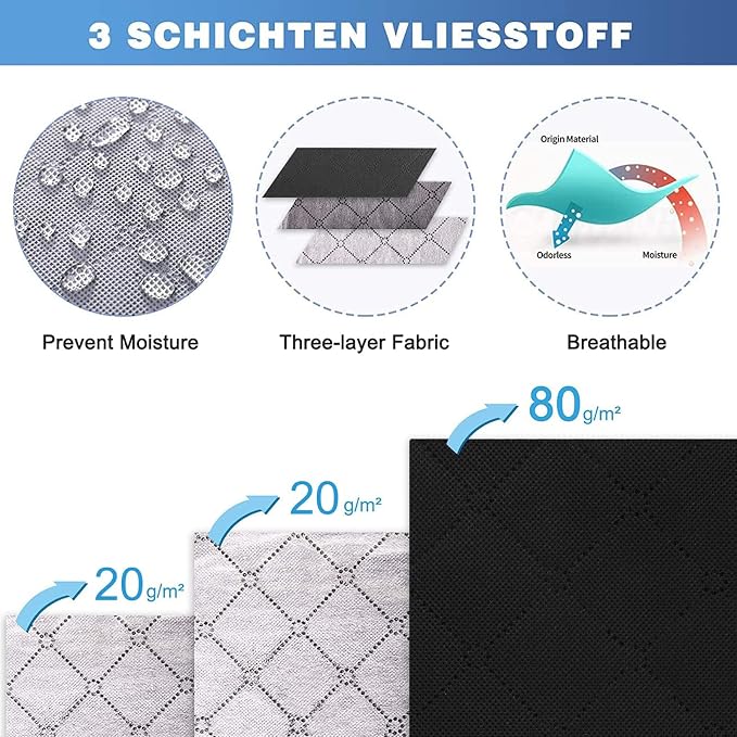 Fixwal Under Bed Storage Bags 4 Pack Underbed Containers - Image 3