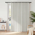 RYB HOME Accordion Style Room Divider Curtains 100% Blackout | Curtain by RYBHOME