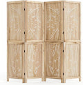 GIANTEX 4 Panel Boho Room Divider by Giantex